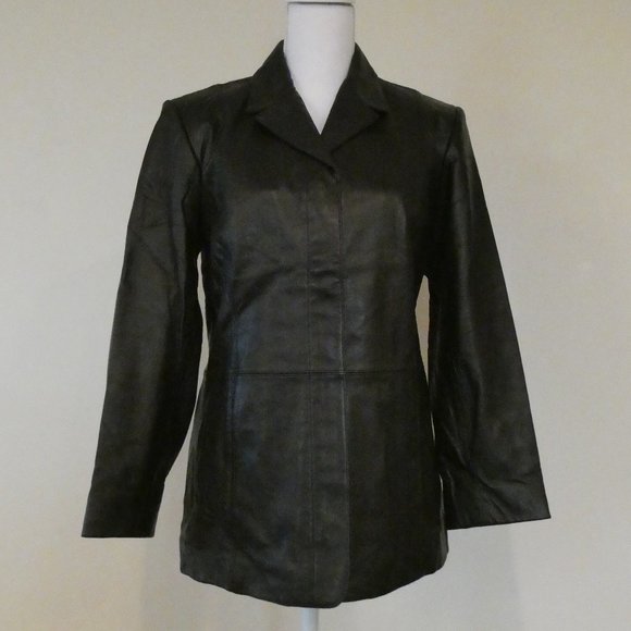 Leather Jacket Women's As New - Picture 7 of 8